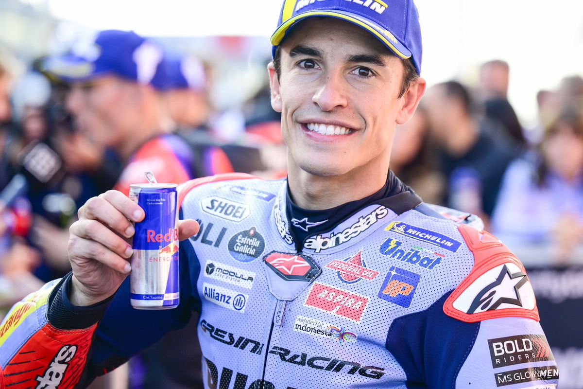 При вступлении в Ducati Lenovo Team Марк Маркес был вынужден расстаться с Red Bull При вступлении в Ducati Lenovo Team Марк Маркес был вынужден расстаться с Red Bull