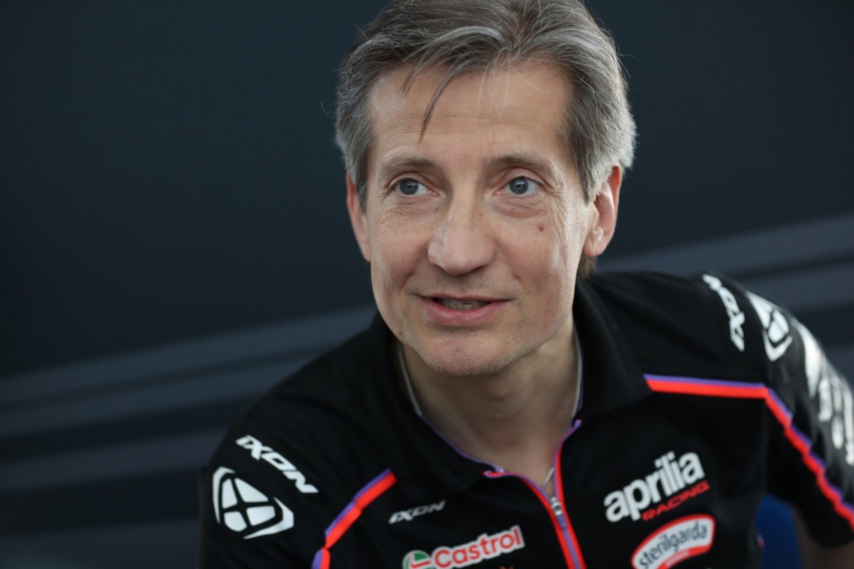 Массимо Ривола, босс Aprilia Racing в MotoGP Массимо Ривола, босс Aprilia Racing в MotoGP