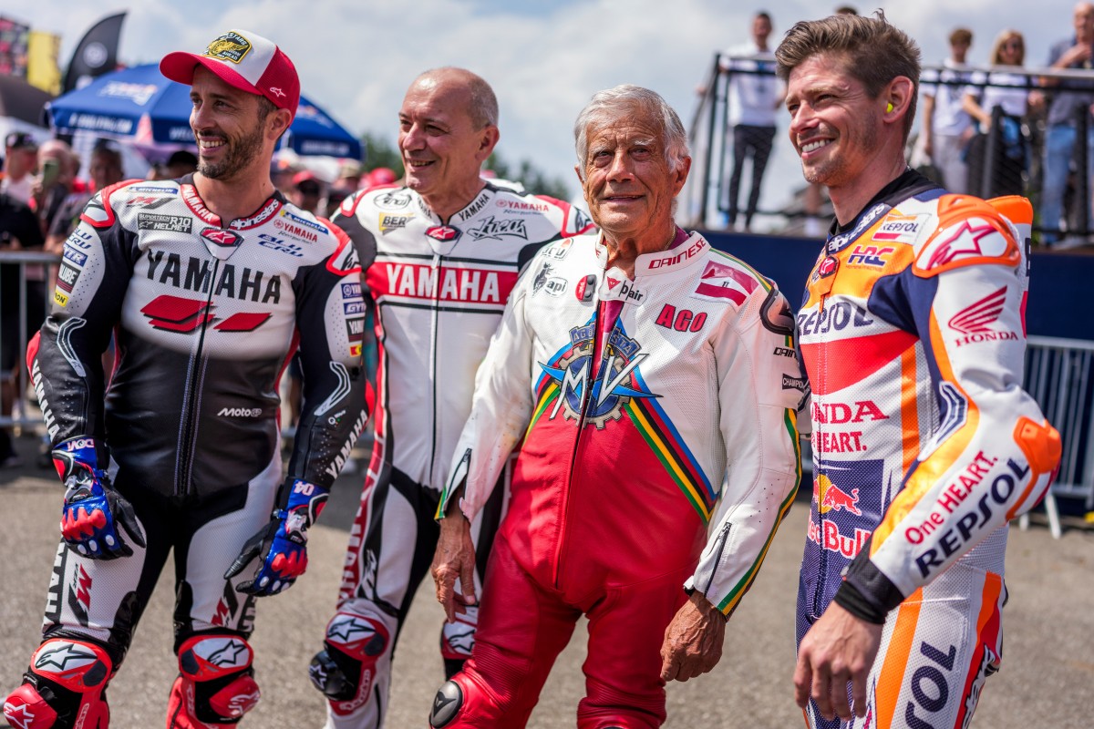 Звезды MotoGP всех времен: празднование 75-летия Больших Призов в Сильверстоуне Звезды MotoGP всех времен: празднование 75-летия Больших Призов в Сильверстоуне