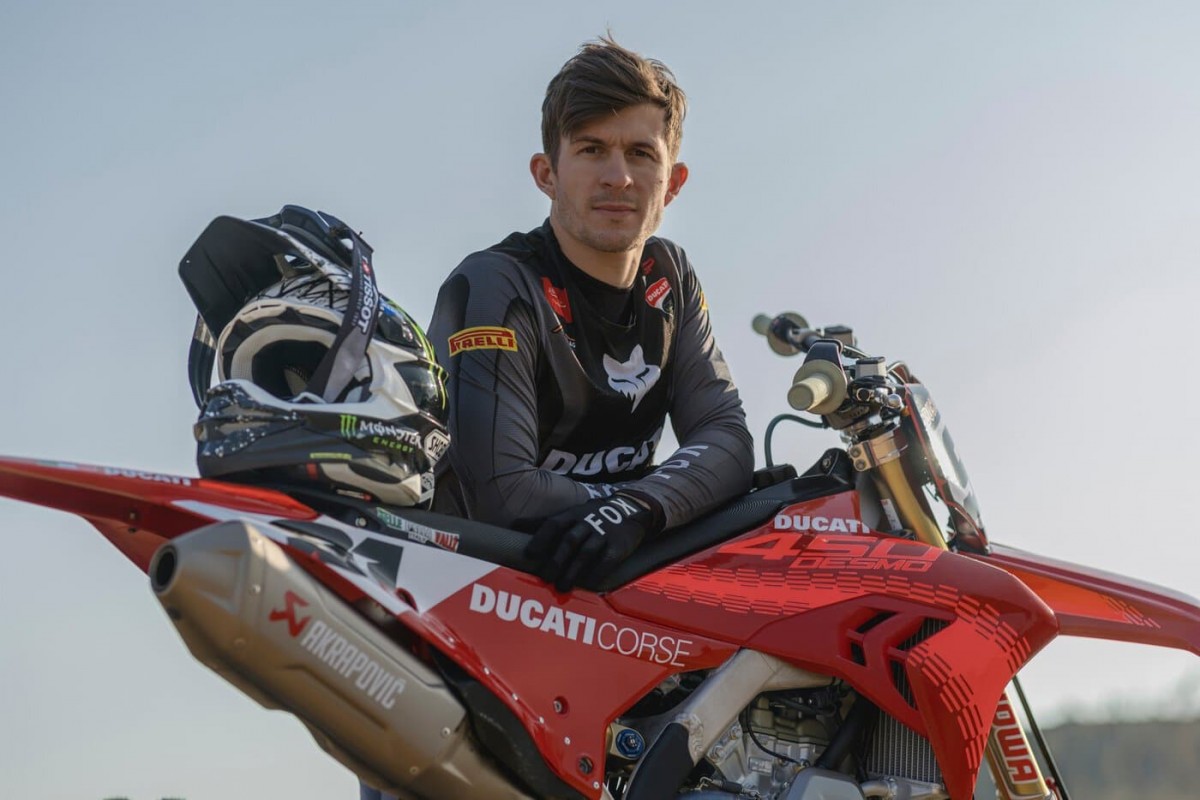 Джереми Сивер в новой заводской команде Ducati Factory team MXGP Джереми Сивер в новой заводской команде Ducati Factory team MXGP