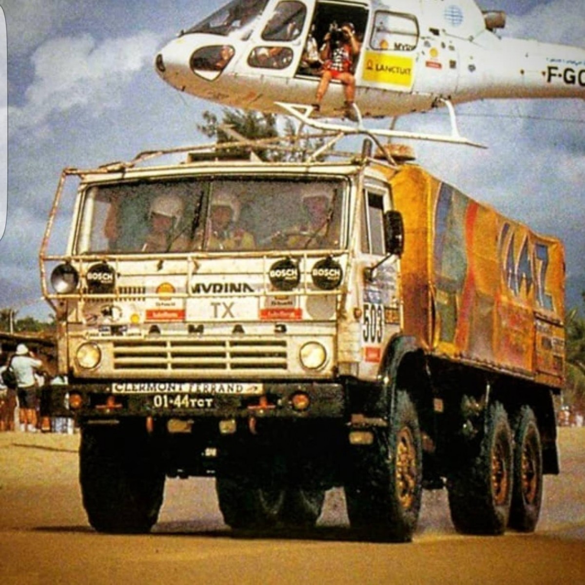 Первый КАМАЗ на Дакаре 1988 Первый КАМАЗ на Дакаре 1988