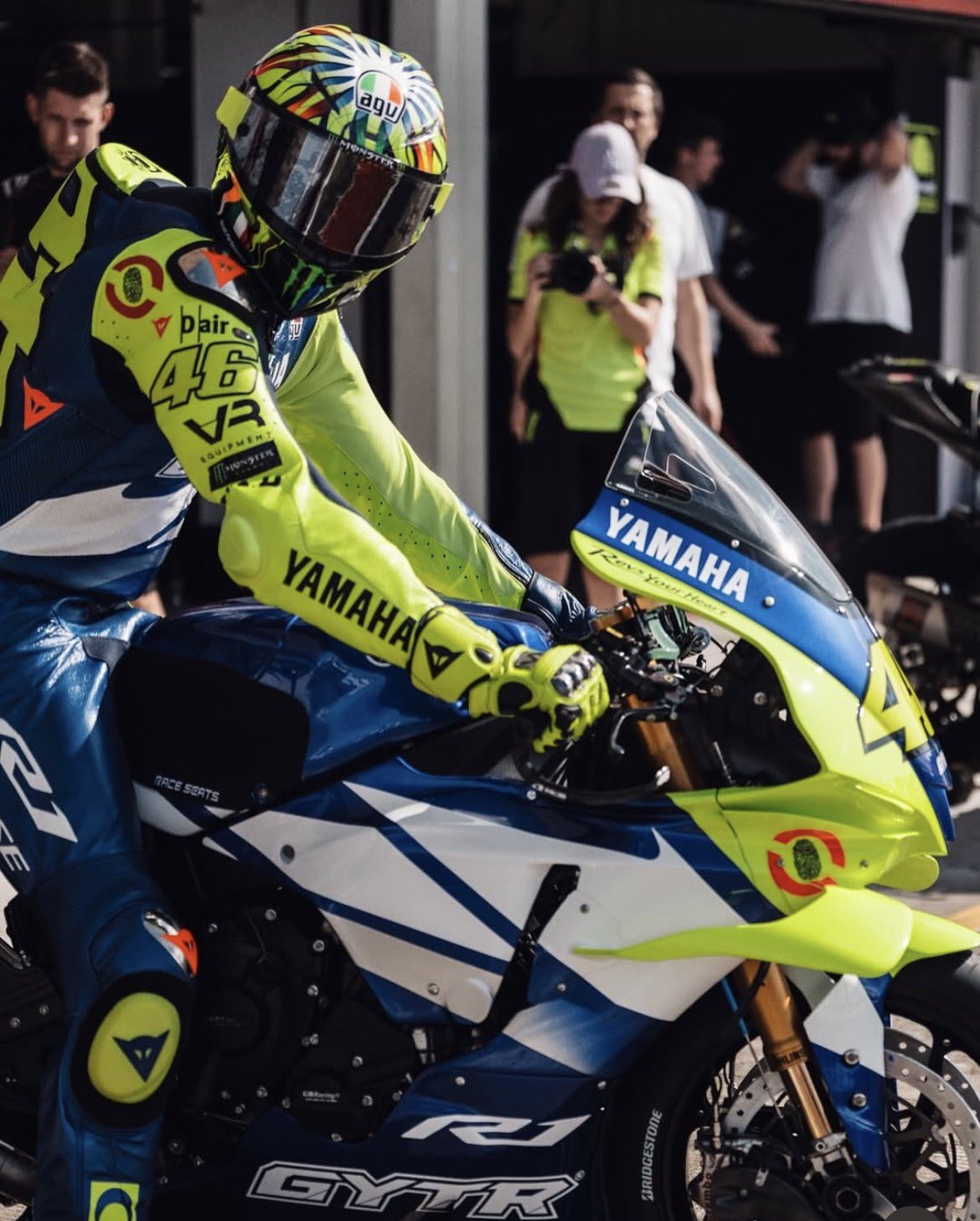 Валентино Росси в Мандалике Валентино Росси в Мандалике