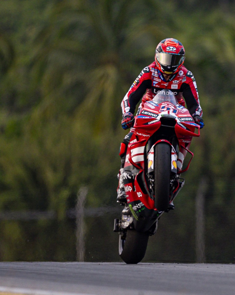 Миккеле Пирро, Ducati Corse на шейкдауне в Сепанге Миккеле Пирро, Ducati Corse на шейкдауне в Сепанге