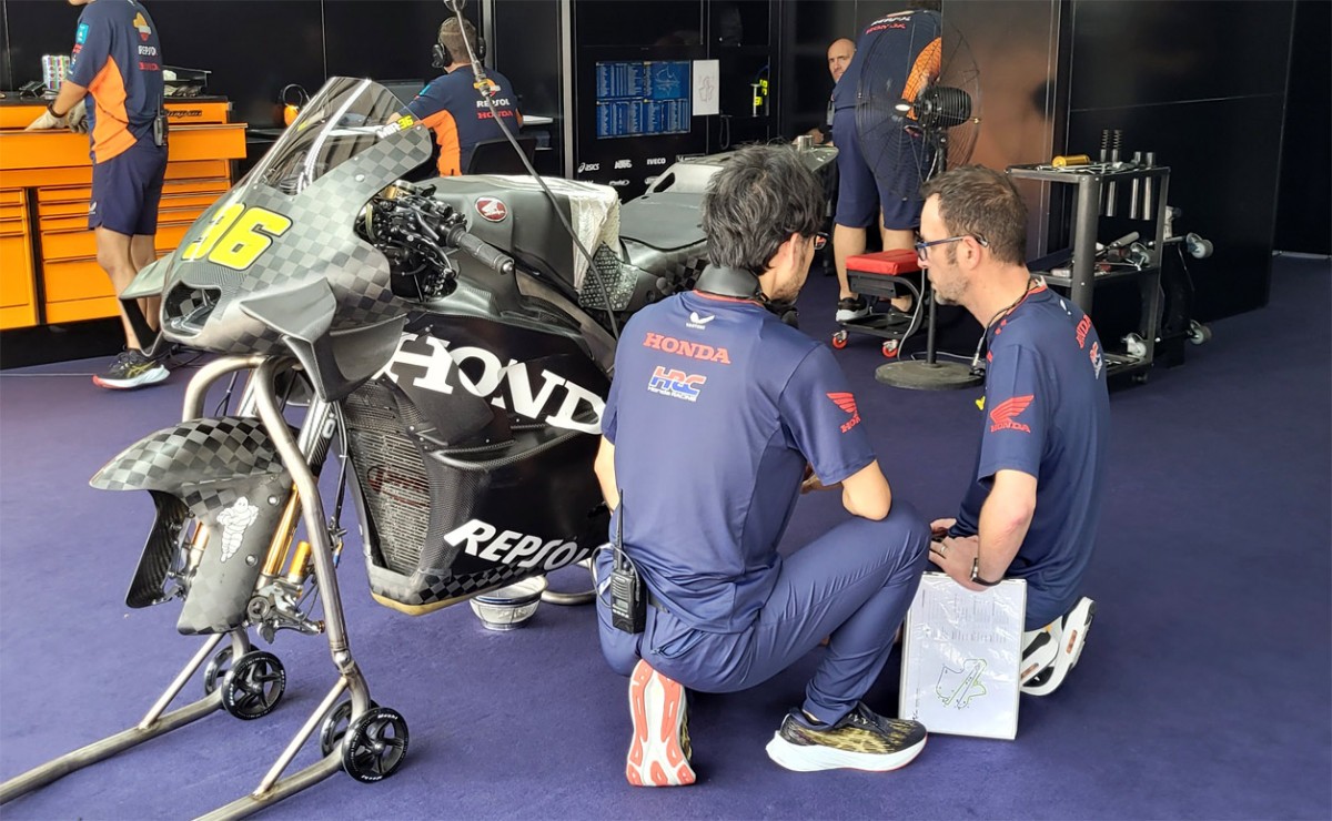 Алекс Баумгертель, глава Kalex Engineering на службе у Honda Racing Алекс Баумгертель, глава Kalex Engineering на службе у Honda Racing