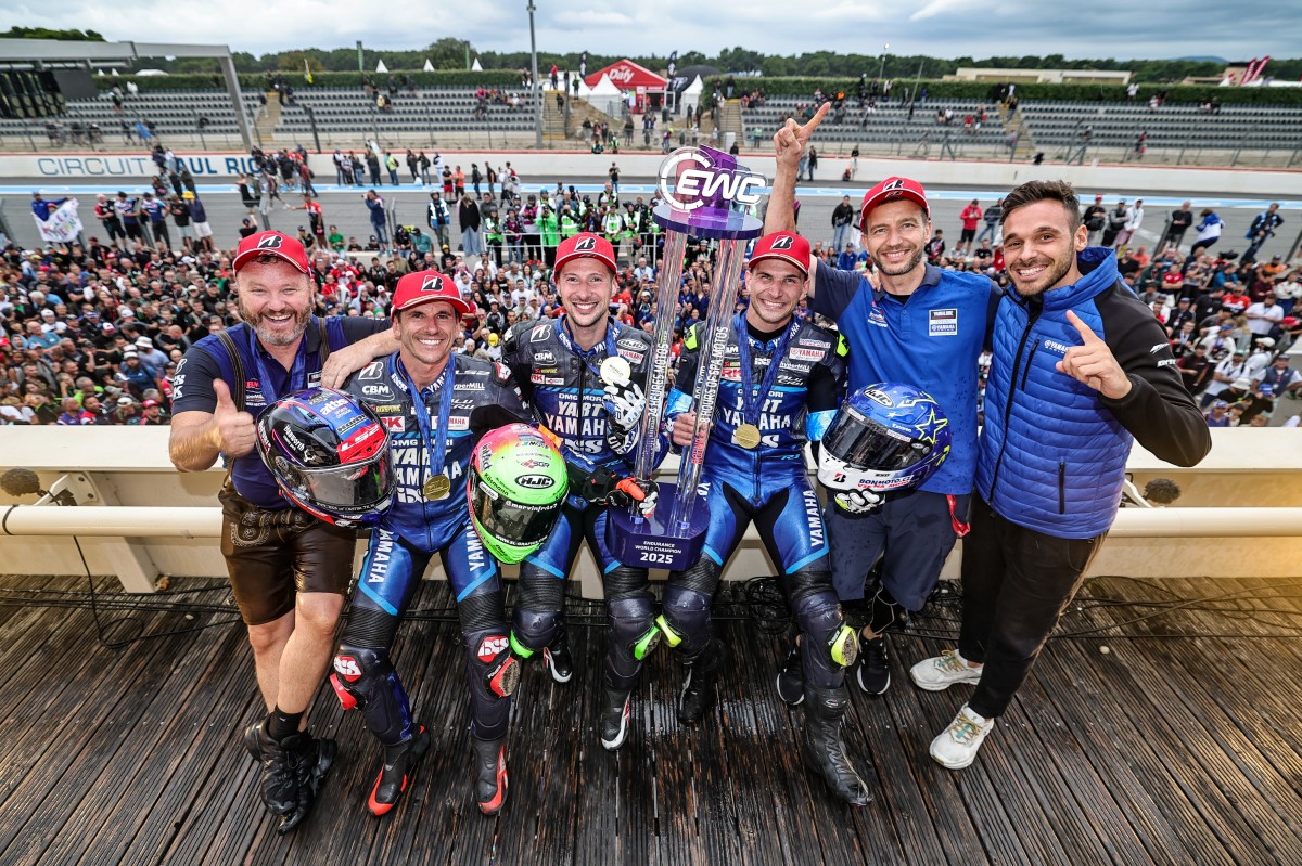 YART Yamaha - чемпион мира по мотогонкам на выносливость FIM EWC 2025 года YART Yamaha - чемпион мира по мотогонкам на выносливость FIM EWC 2025 года