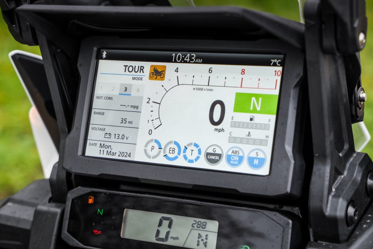 Приборная панель Honda Africa Twin CRF1100D (2024) Приборная панель Honda Africa Twin CRF1100D (2024)