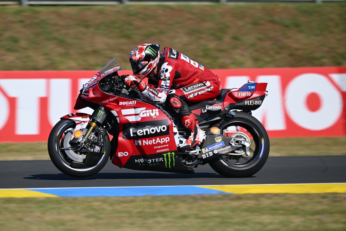 Пилоты Ducati Lenovo Team не стремились в лидеры FP1 Пилоты Ducati Lenovo Team не стремились в лидеры FP1