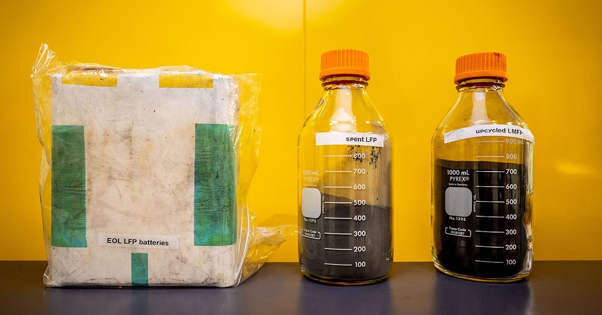 Не recycling, а upcycling: переработка и обогащение LFP до LMFP Не recycling, а upcycling: переработка и обогащение LFP до LMFP