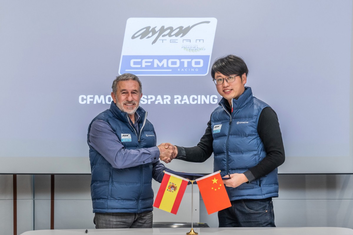 Aspar Team и CFMOTO продлили многолетнее партнерство в Moto3 и Moto2 Aspar Team и CFMOTO продлили многолетнее партнерство в Moto3 и Moto2