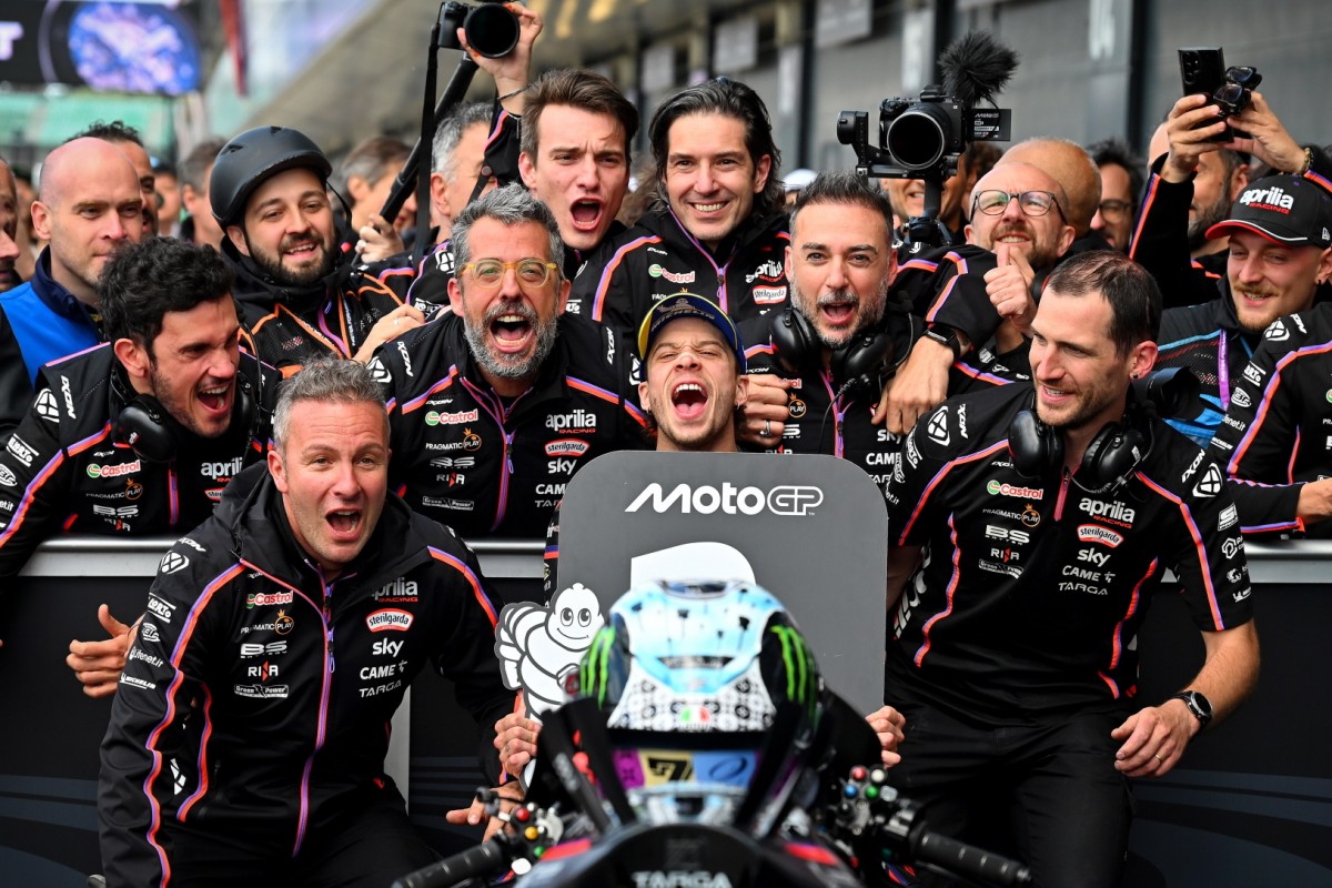 Марко Беццекки, победитель BritishGP 2025 Марко Беццекки, победитель BritishGP 2025