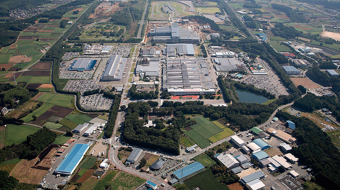 Основная фабрика Honda в Бразилии Основная фабрика Honda в Бразилии