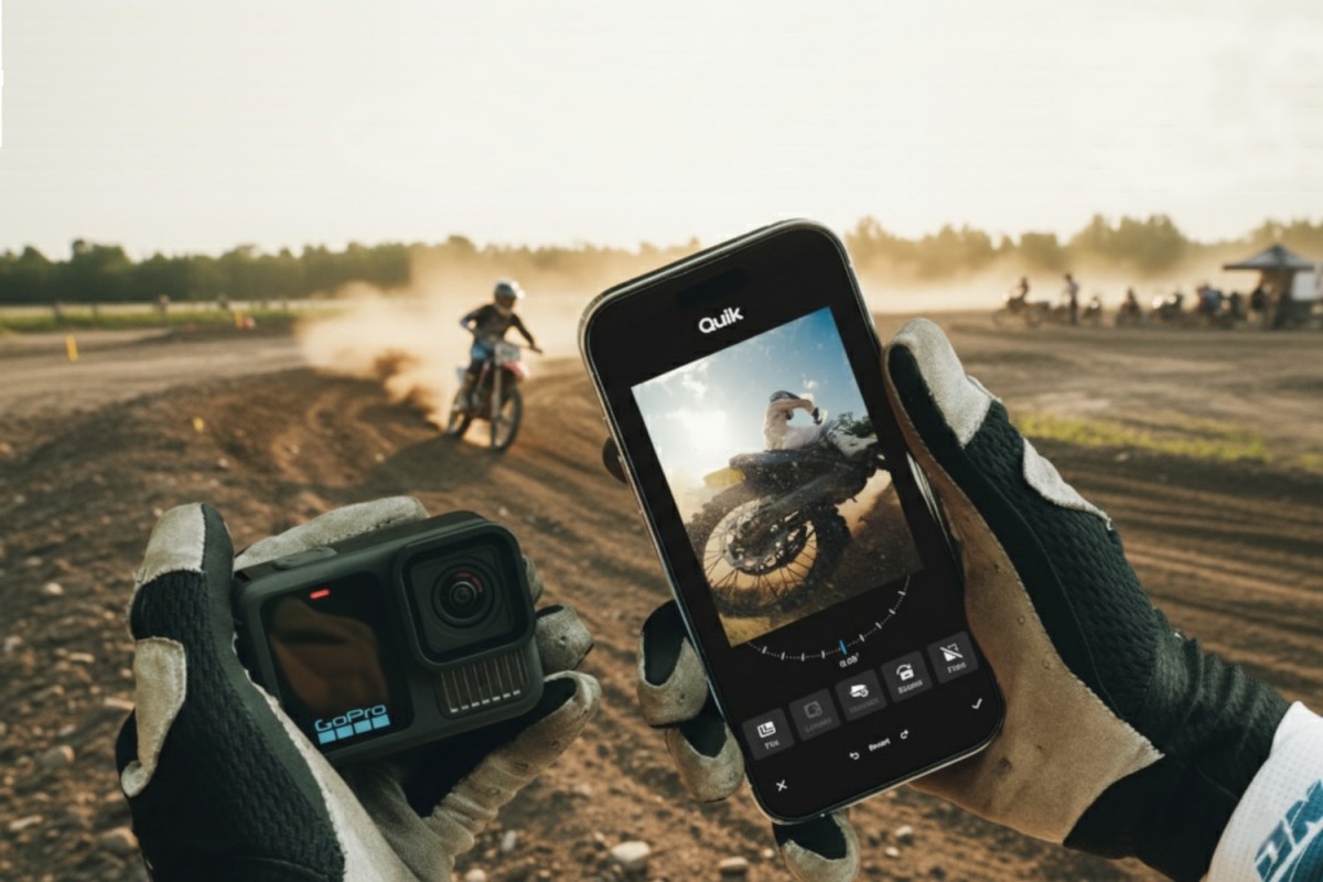 Экшн-камера GoPro и приложение Quik для обработки видео и фото Экшн-камера GoPro и приложение Quik для обработки видео и фото