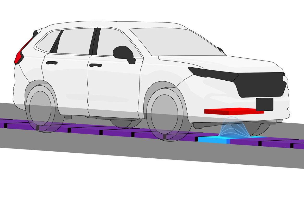 Honda DWPT - система бесконтактной подзарядки электромобиля прямо на ходу Honda DWPT - система бесконтактной подзарядки электромобиля прямо на ходу