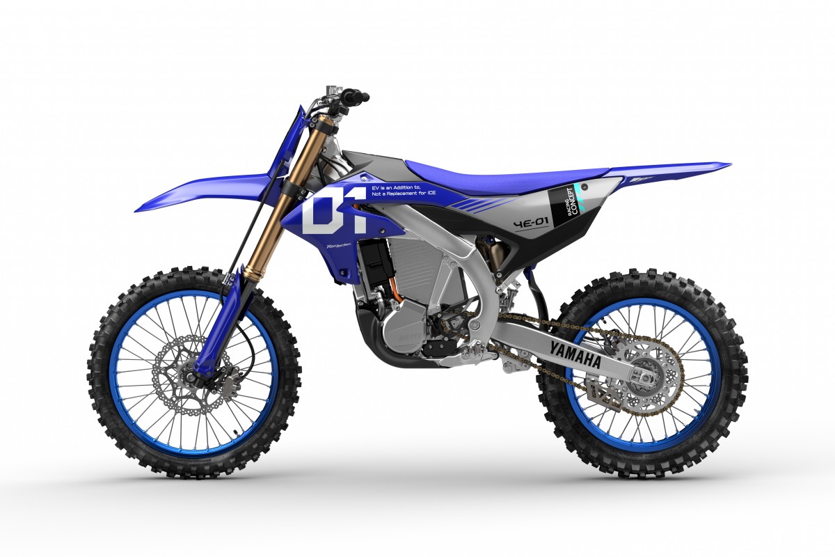 Первый электромотоцикл Yamaha YE-01 Первый электромотоцикл Yamaha YE-01