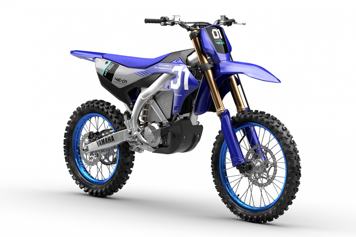 Первый электромотоцикл Yamaha YE-01 Первый электромотоцикл Yamaha YE-01