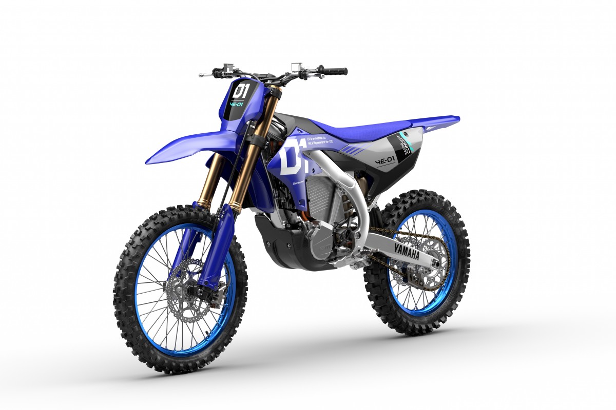 Первый электромотоцикл Yamaha YE-01 Первый электромотоцикл Yamaha YE-01