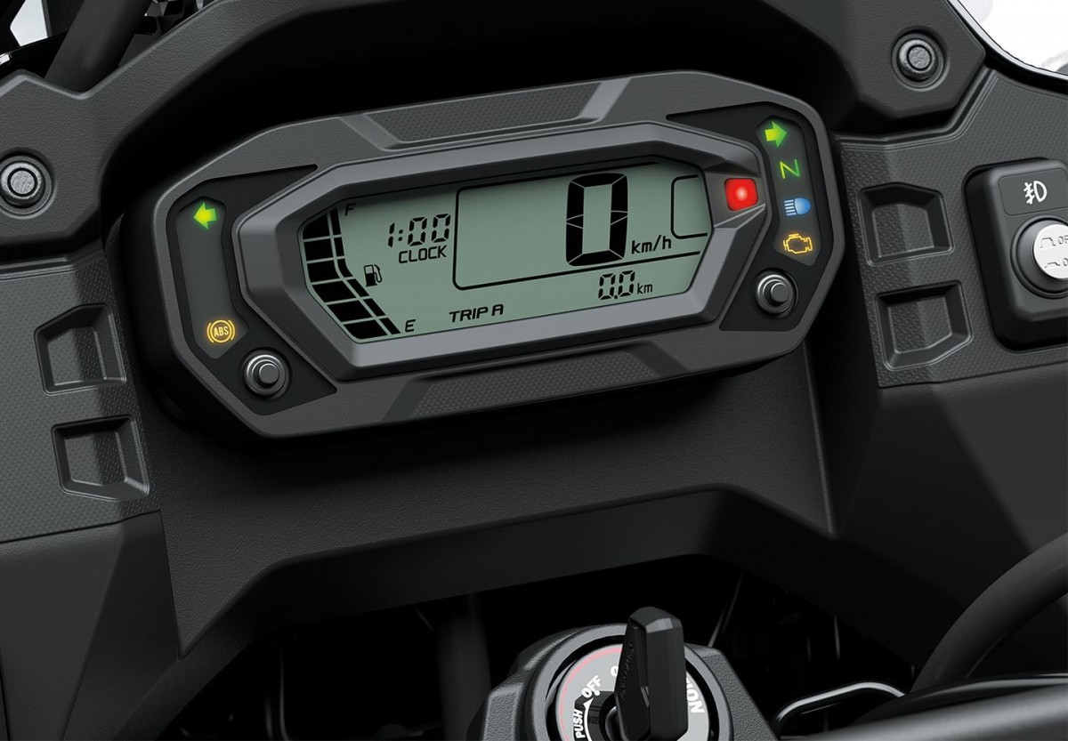 Kawasaki KLR650 (2027) - приборная панель из 2010-х Kawasaki KLR650 (2027) - приборная панель из 2010-х