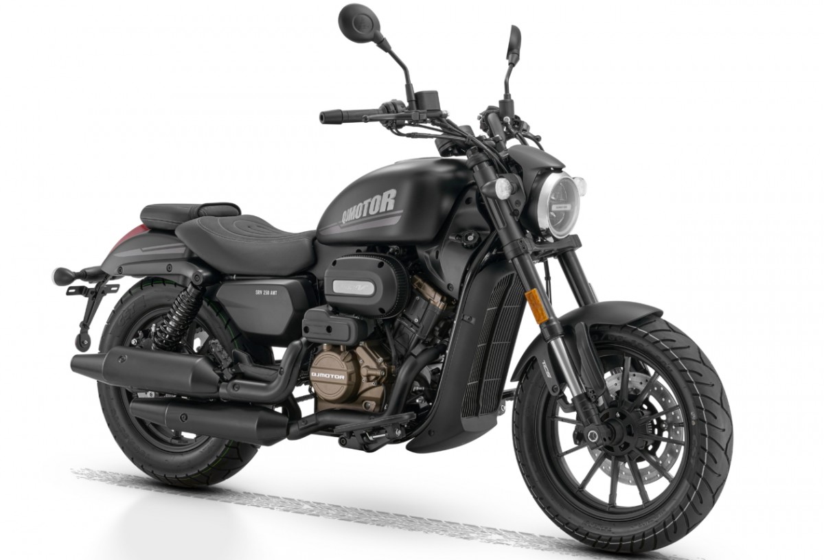 Китайский круизер QJMotor SRV 250A с автоматизированной трансмиссией AMT поступил в продажу