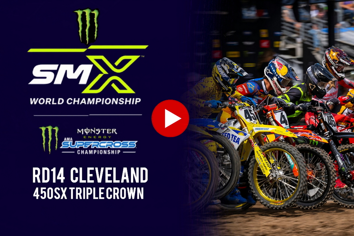 AMA Supercross 2026: Розыгрыш Тройной Короны в Кливленде - гонки и результаты 13 этапа 450SX