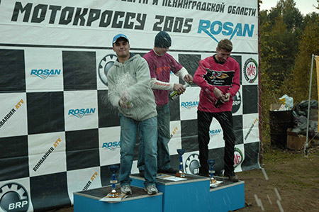 Победители 2 этапа Чемпионата СПб по Мотокроссу