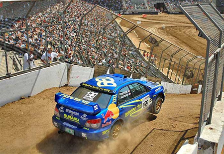 Subaru WRX Тревиса Пастраны на 13-х X Games Rally
