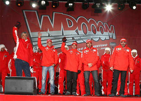 Wrooom 2008 - ежегодная встреча Ducati с журналистами