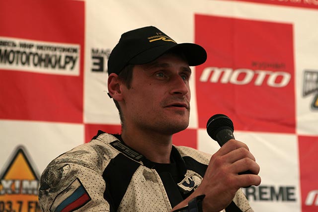 Владислав Быков - третье место, класс Superbike