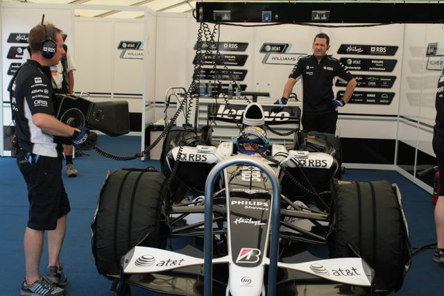 Паддок Williams F1
