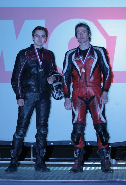 подиум: первое место - Игорь Франчук (справа), второе - Алексей Соколов