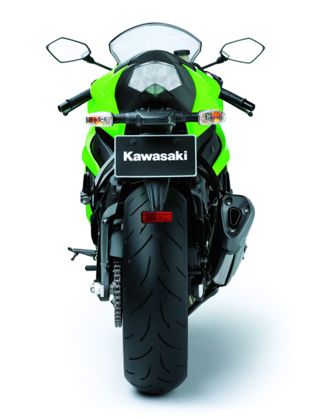 Kawasaki ZX-6R 2009 - в сзади