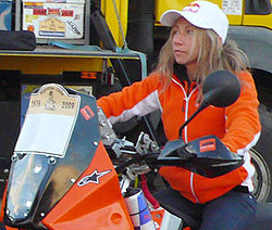 Камелия Липароти, KTM 525 XC ATV