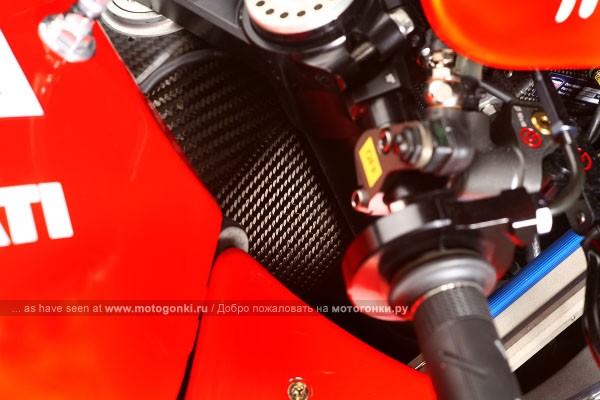 Новое управление и электроника Ducati GP9