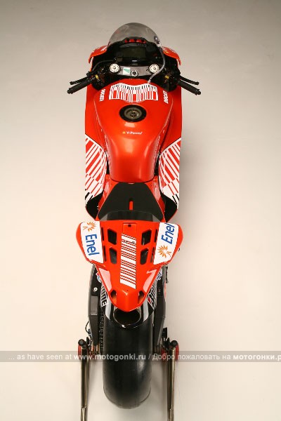 Ducati Desmosedici GP9 - вид сверху