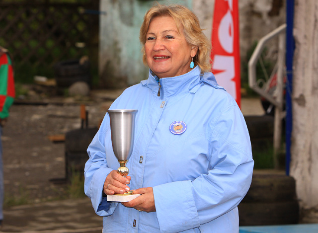 Антонина Голошекина - чемпионка СССР по шоссейно-кольцевым мотогонкам 1978 года