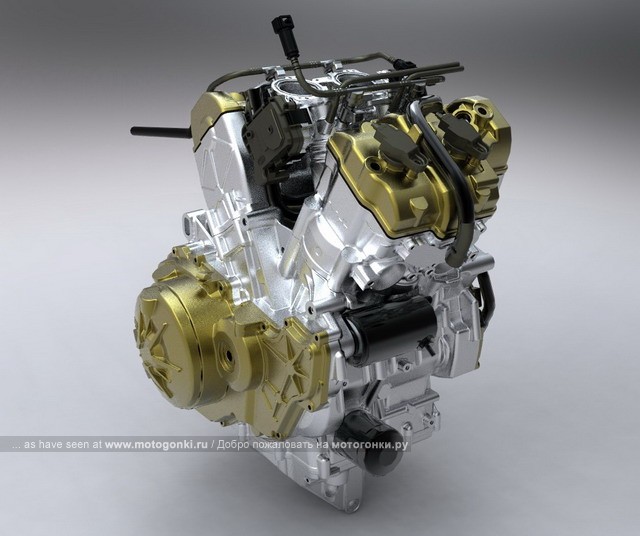 Aprilia RSV4 Factory - двигатель