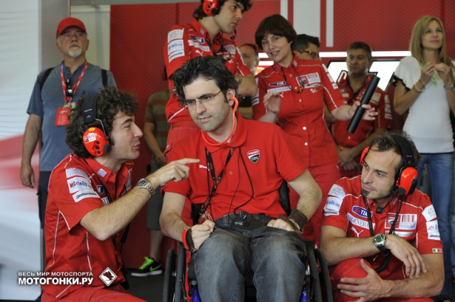 Ducati Corse: Алессандро Чиконьяни, Филиппо Прециози и Вито Гуарески