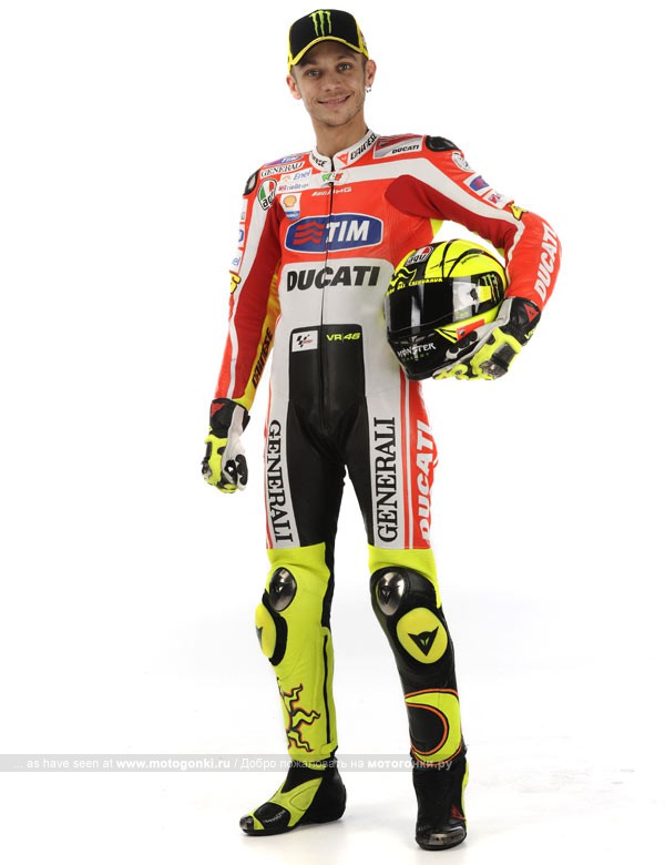 Валентино Росси в Ducati