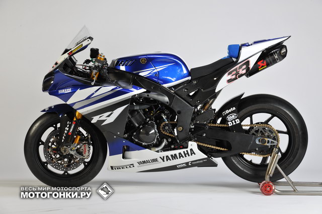 Yamaha YZF-R1 WSBK Марко Меландри