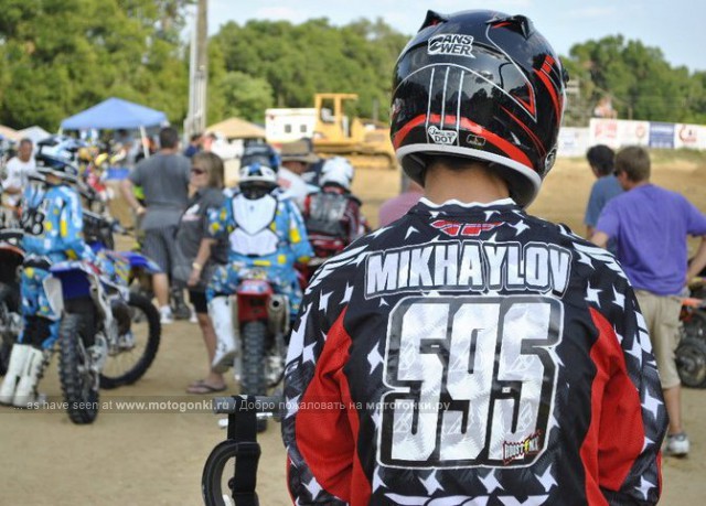 595- Evgeny Mikhaylov в AMA motocross