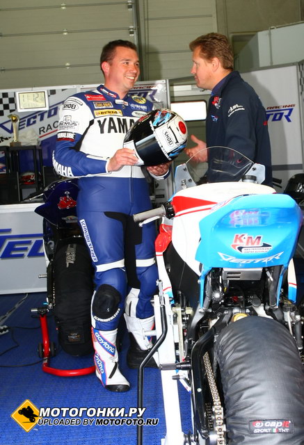 Евгений Соколовский выступает за Vector Racing в Yamaha R6-Cup