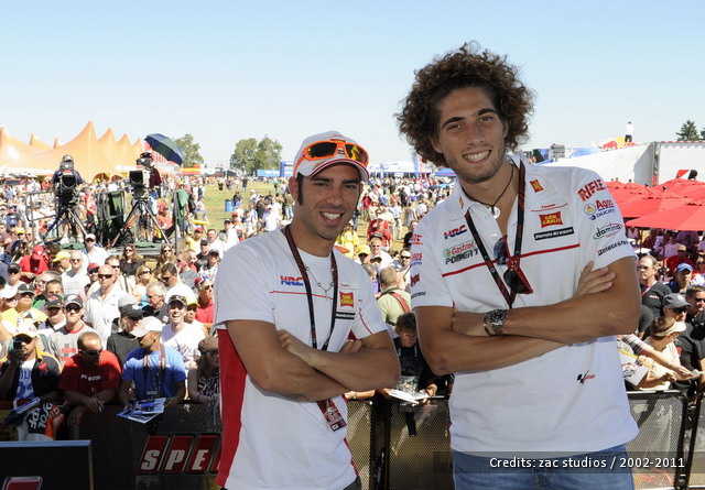 Gresini Honda в Штатах: Марко и Марко