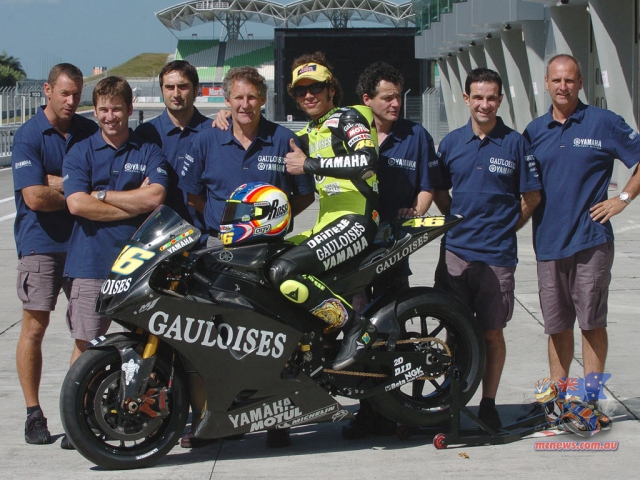 Валентино и его команда, Yamaha Factory