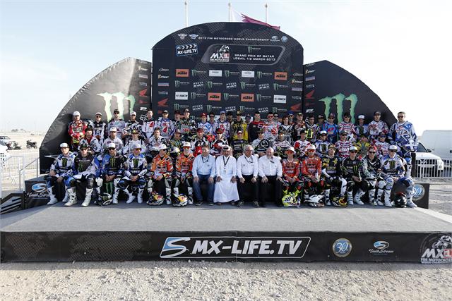 общее фото MX1 - Гран-При Катара 2013