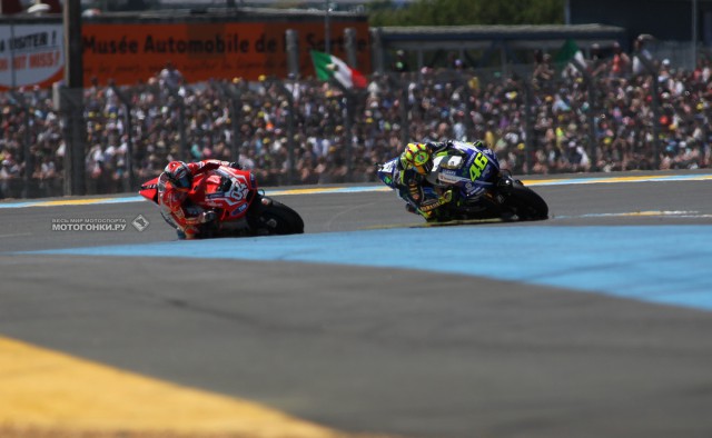 Гран-При Франции - MotoGP: надежда №1 - Росси проходит Довициозо и вырывается в лидеры!