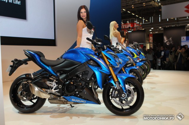 Suzuki GSX-S1000 на выставке INTERMOT-2014
