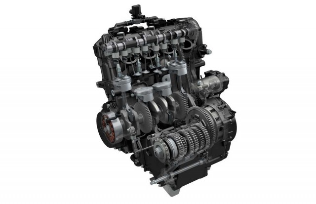 Двигатель Suzuki GSX-S1000 и GSX-F1000 (2015)
