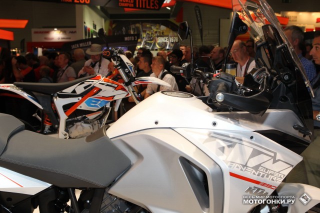Новинки KTM на выставке INTERMOT-2014