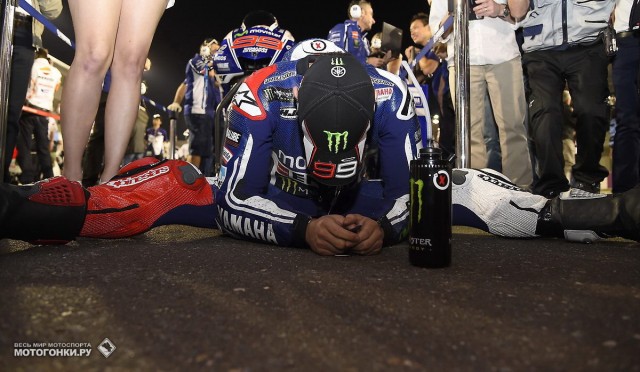 Гран-При Катара, MotoGP: Хорхе Лоренцо готовится к старту первого сражения... неудачного для него