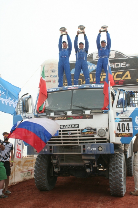КАМАЗ-Мастер выигрывает Africa Eco Race 2015