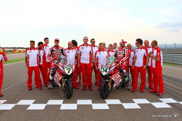Motorland Aragon, WSBK: Ducati Superbike Team